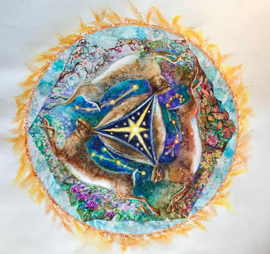The Hares of Salvation: A Story of Symbols, Destiny, and Divine Humor by Lina Fedorenko