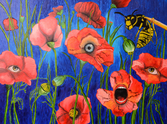 Poppies by John Alekseev