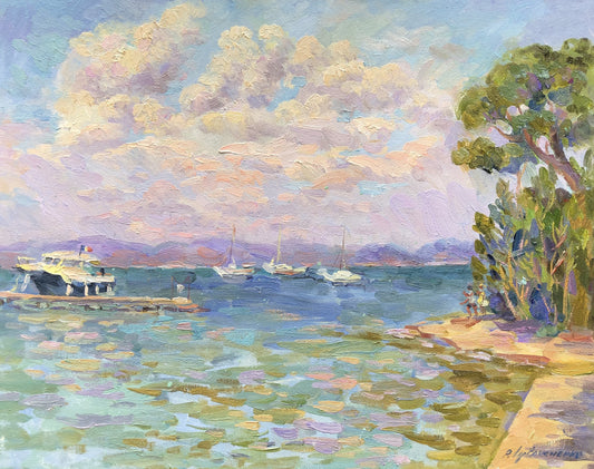 Boats in La Madrague, Giens