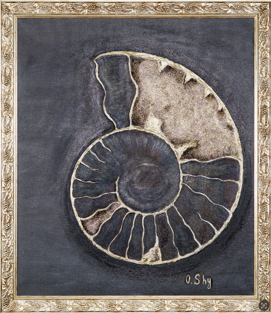 Talisman Painting – “Black Pearl”